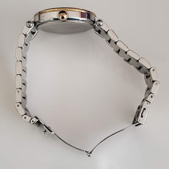 Ladies Michael‎ Kors Chronograph Watch MK6300 Two-Toned Crystal Accents Running - Picture 6 of 9